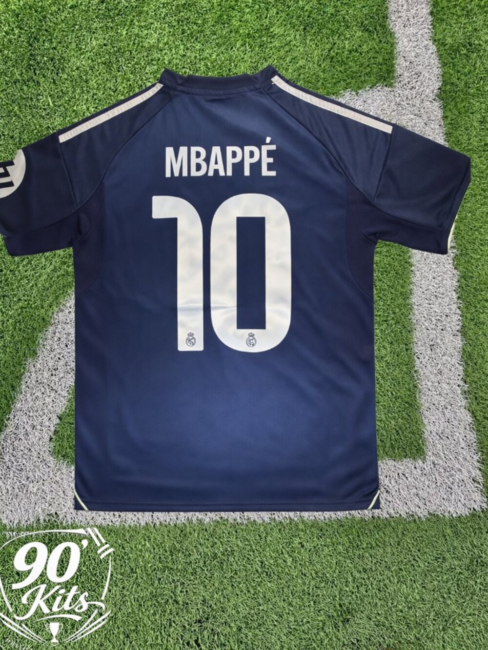 Real Madrid 2025/26 Kylian Mbappé #10 Away Soccer Jersey